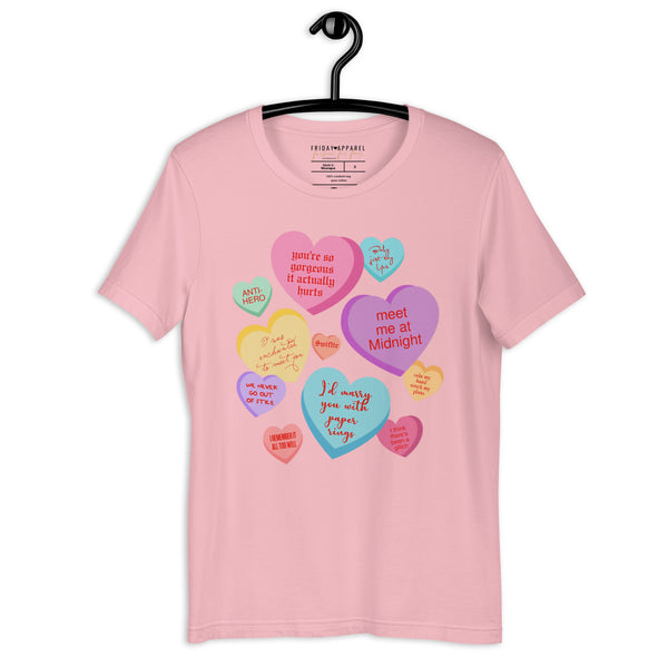 The Swiftie Candy Hearts Shirt