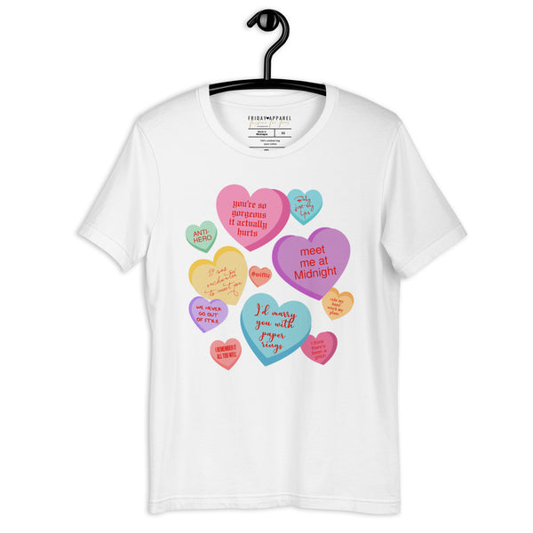 The Swiftie Candy Hearts Shirt