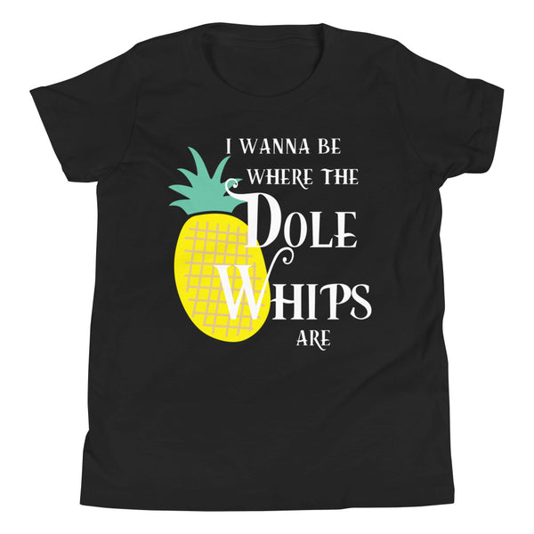 Kids I Wanna Be Where the Dole Whips Are Shirt and Baby Onesie