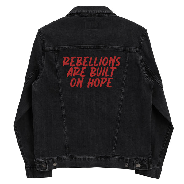 Rebellions Are Built On Hope Denim Jacket